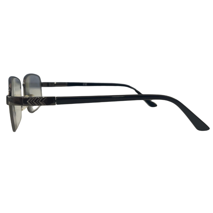 Armação de metal quadrada masculina