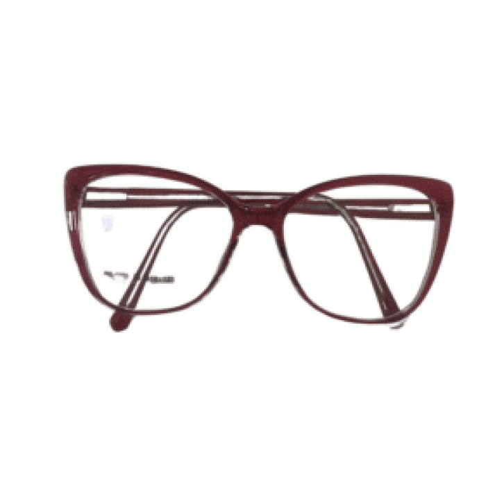 Armação de óculos gatinho vermelha