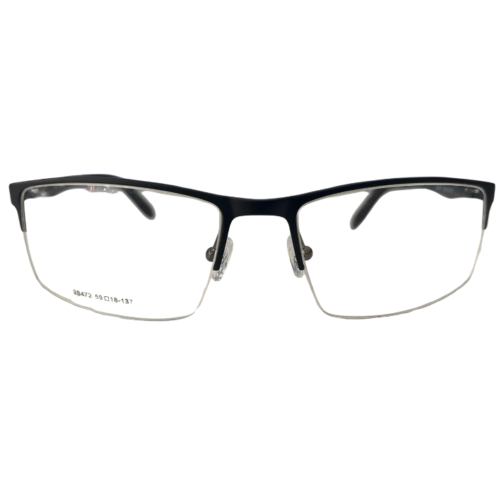 Armação esportiva de Alumínio preta Masculina Armação esportiva de Alumínio preta Masculina