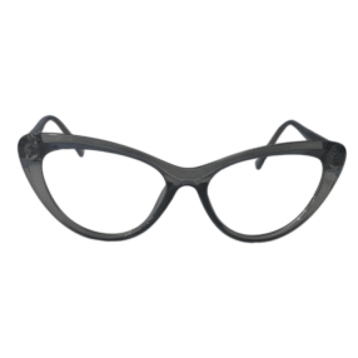 Armação de Gatinho cinza Cristalino