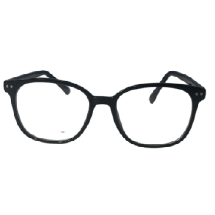 Armação preta Wayfarer