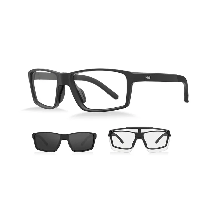 HB Presto 2.0 Clip on Matte Black Gray/ Photochromic - Grau - 56 mm